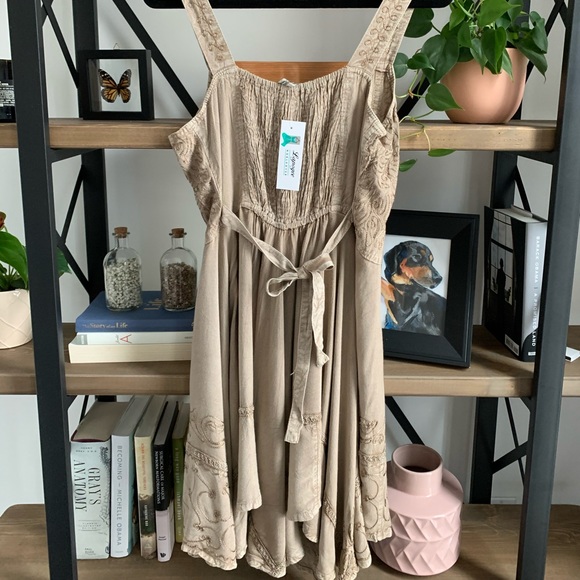 NWT Boho Sleeveless Summer Dress - Picture 5 of 5